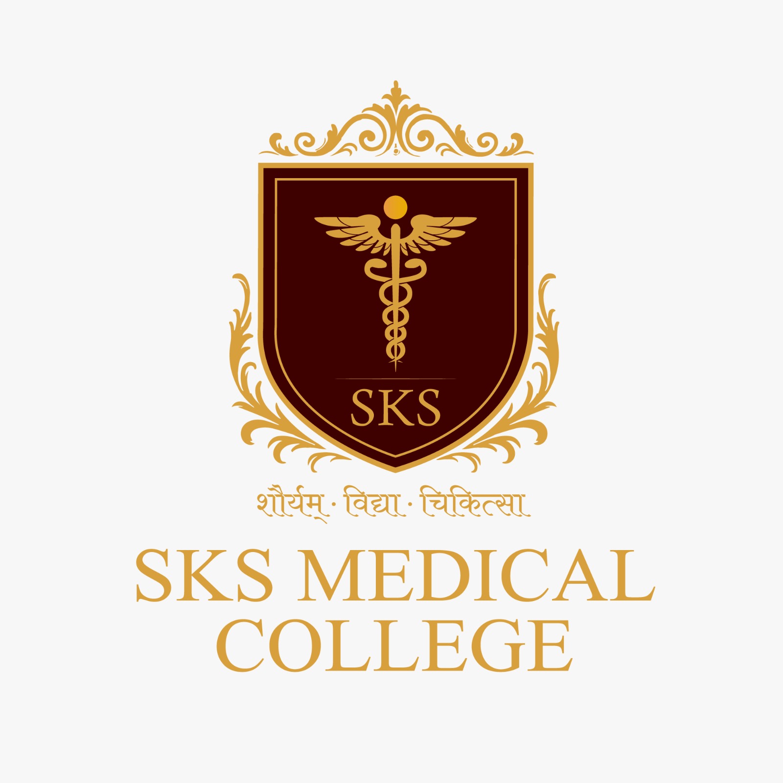 S.K.S MEDICAL COLLEGE Logo